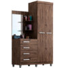 Guarda-roupa Melissa 2 portas (MR/LX/TM)