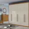 Guarda-Roupa Alonzo 6 Portas - Rovere- (RUF)