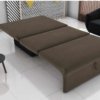 Sofá-cama sem braço Malu - Marrom (PD/SM/RUF/RN/LX/LD/MR)