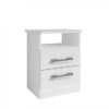 Mesa de Cabeceira Firenze – Branco (RUF/LD)