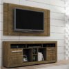 Rack + painel Firenze com suporte para TV até 46" Ipê (RN/RUF/NT/MR/TM/LD)
