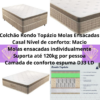 Colchão Rondo Topázio Molas Ensacadas Casal – 138x188x35 LD