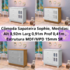 Cômoda Sapateira Sophie SR