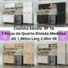 Cozinha Estrela 9P1G 3Pcs Teka.Onix Quarta Divisao SR