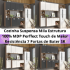 Cozinha Suspensa Mila 7 Portas SR