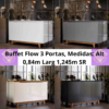 Buffet Flow 3 Portas SR