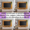 Home Conceito para TV até 65 Polegadas Cinamomo/Off JCM RF