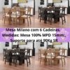 Mesa Milano com 6 Cadeiras SR