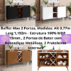 Buffet Max 2P .Natura Zanzini Moveis