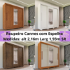 Roupeiro Cannes com Espelho SR
