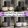 Bancada Rack Flow TVs até 55 Polegadas SR