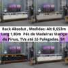 Rack Absolut  para TVs até 55 Polegadas. SR