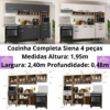 Cozinha Completa Siena 4 peças – LD