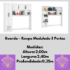 Guarda – Roupa Modulado 5 Portas (LD)