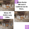 Mesa  Aurea 180 com 6 Cadeiras . SR