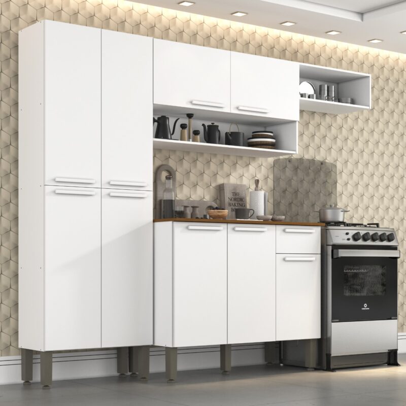 Cozinha Madri Completa SR – Cristal Móveis RJ – Loja de Móveis no Rio ...