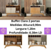 Buffet Clara 2 portas LD