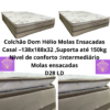 Colchão Dom Hélio Molas Ensacadas Casal – 138x188x32 LD