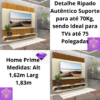 Home Prime 185 Castanho.Off White Gelius