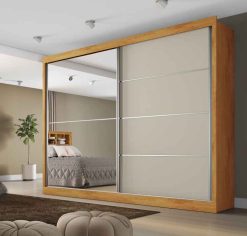 -Roupeiro Verona Plus 2P Estrutura 100% MDF SR