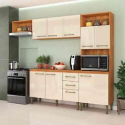 CL16.Cozinha Compacta Completa Malu 9P2G SR